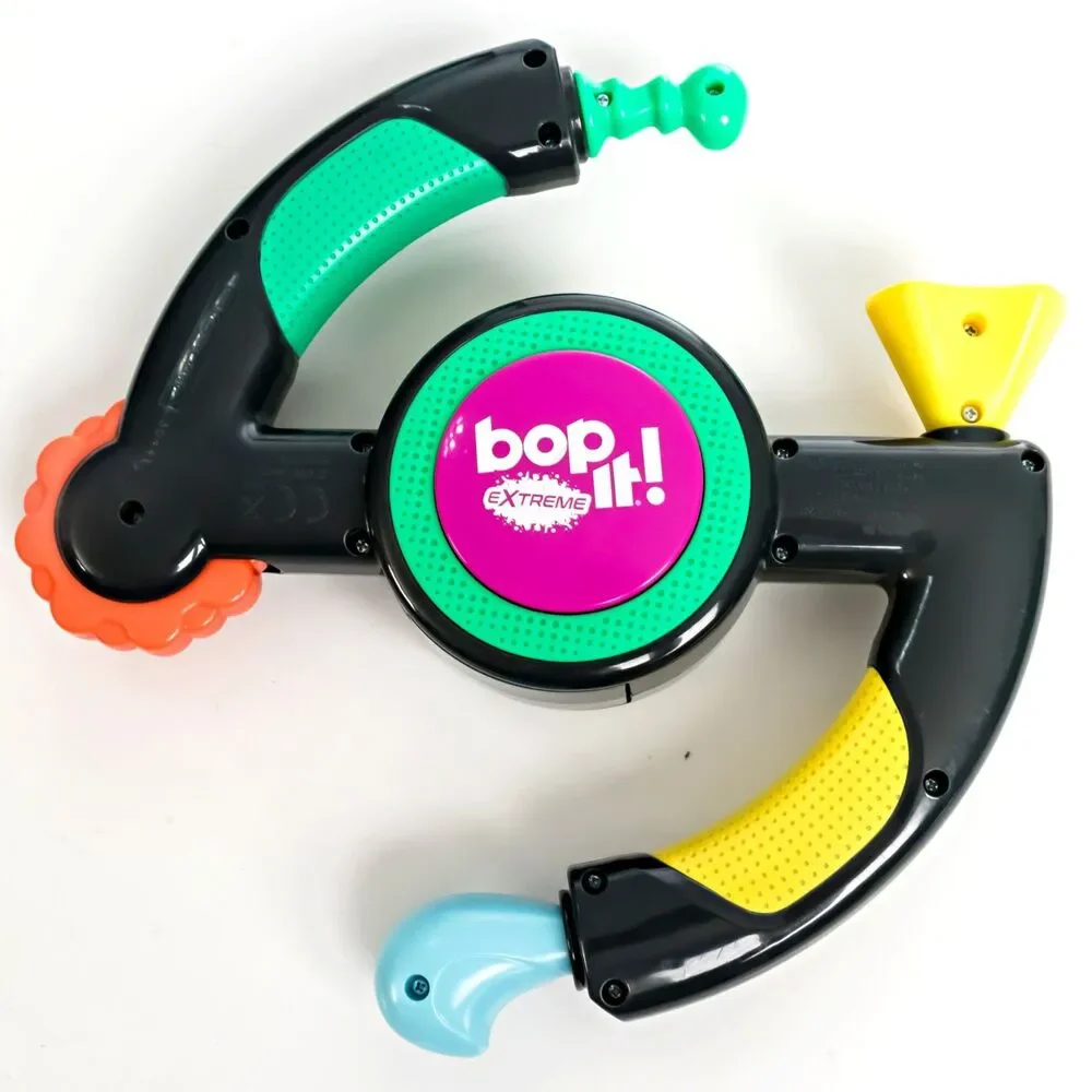 Bop It Extreme Talking Handheld Electronic Game 2022 Hasbro Used Working